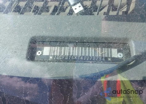 2004 Chevrolet Express из США, поврежденный, VIN 1GCFG15X741172754